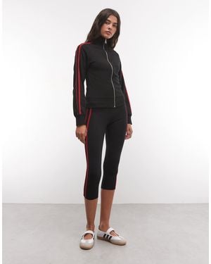 Collusion Sportliche caprihose - Schwarz