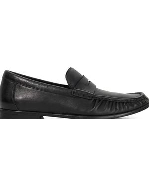 Dune Wide Fit Sammi Loafers - Black