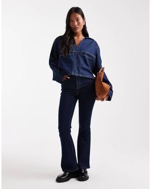 Miss Selfridge Flare Jean - Blue
