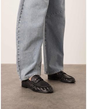 ARRANGE Premium Leather Loafers - Gray