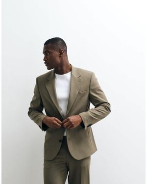 ASOS Flexmaxtm Skinny Suit Jacket - Green