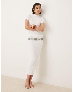 Aware Midirok Met Textuur - Naturel