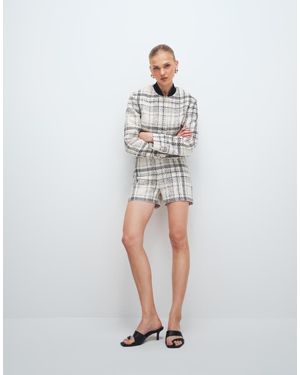ASOS Tailored Micro Shorts - White