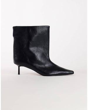 TOPSHOP Kai extraweite ankle-boots mit absatz - Schwarz