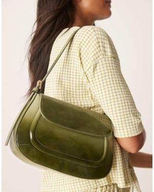 ASOS Ombre Flap Shoulder Bag - Green