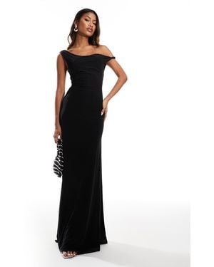 asos black tie dresses