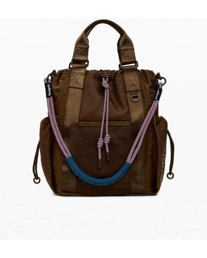 Desigual Zaino Multiposizione Medio - Marrone