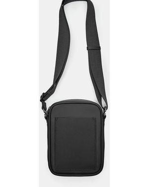 Pull&Bear Crossbody Tas Van Rubber - Zwart