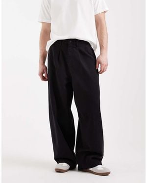 ASOS Oversized baggy Trousers - Black