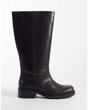 Vagabond Shoemakers Shoemakers Karlie Pull On Flat Knee Boots - Black