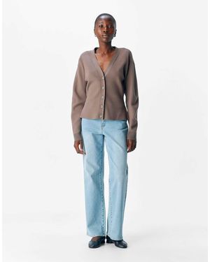 Object Gilet en maille - morille - Bleu