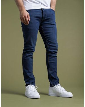 French Connection Cotton Slim Fit Stretch Denim Jeans - Blue