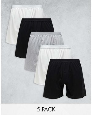 ASOS 5 Pack Boxers - White