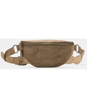 Pull&Bear Studded Belt Bag - Brown