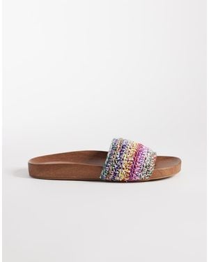 ALDO Rooted Flat Sandal - Brown