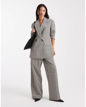 ASOS Tailored Relaxed Straight Leg Trousers Co-ord - White