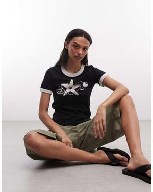 Carhartt Outlaw Star Ringer T-shirt - Multicolour