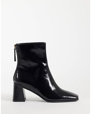 ASOS Rafe stiefeletten mit blockabsatz - Schwarz