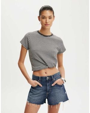 Cotton On Original Denim Short - Grey
