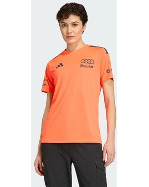 adidas Originals Audi Formula One Team Set Up Tee - Orange