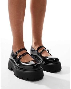 ALDO Moraby Chunky Double Strap Mary Jane - Black
