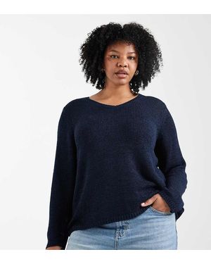 ONLY Maglione Con Scollo A V - Blu