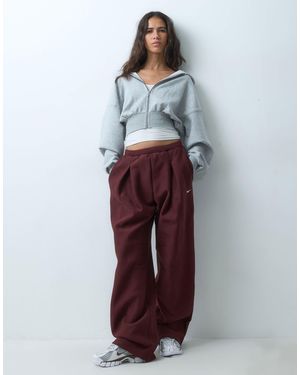 Nike Studio Cuffed Sweatpants - Red