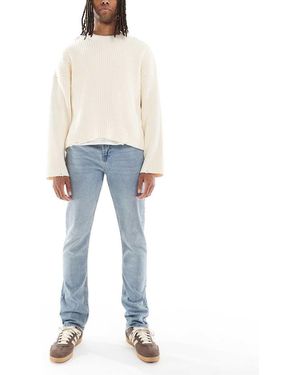 New Look Slim Stretch Jeans - Blue