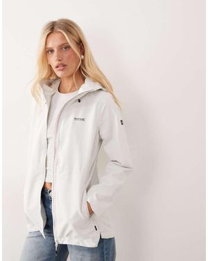 Regatta Hooded Hamara Iv Waterproof Shell Jacket - Natural