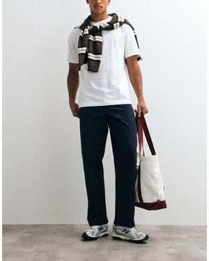 Cotton On Baggy Chino Trouser - White