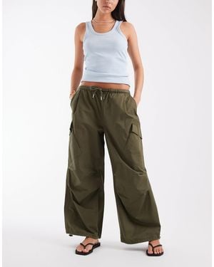ASOS Parachute Cargo Trouser - Green
