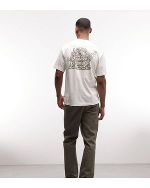 Dickies Beachwood Trails Backprint T-shirt - White