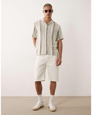 SELECTED Textu Shirt - Natural
