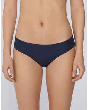 Tezenis Seamless Cotton Knickers - Blue