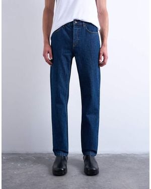 TOPMAN Rigid Straight Jean - Blue