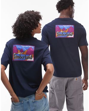 Timberland – oversize-t-shirt - Blau