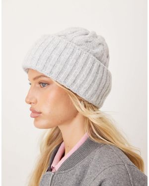 Free People Coast line - bonnet - gris