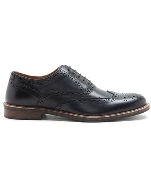 Thomas Crick Cardew - chaussures richelieu en cuir - Noir