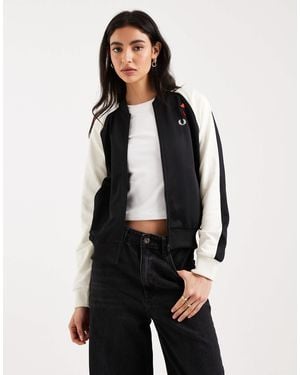 Fred Perry X amy winehouse – bomberjacke - Schwarz