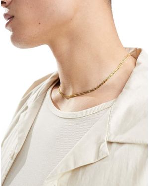 Icon Brand Grove Schakelketting Van 2,5Mm Van Roestvrij Staal - Naturel