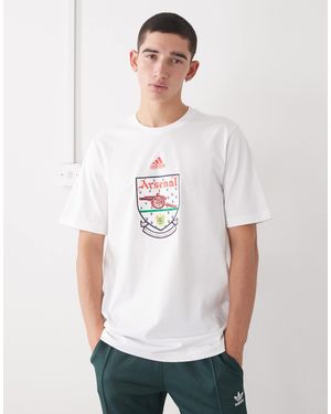 adidas Originals Adidas Football Arsenal Bring Back 92/94 T-Shirt - White
