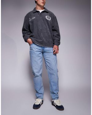ASOS – karottenjeans - Blau