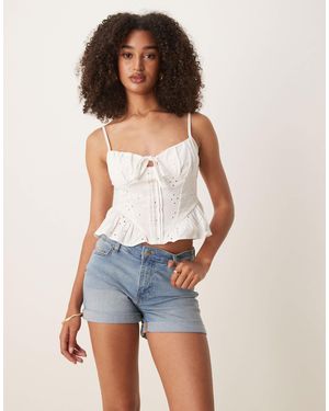 Jdy – jeans-shorts - Blau