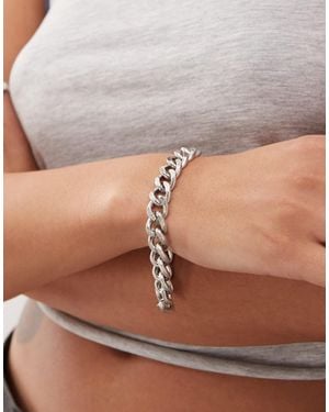 Weekday Chunky Chain Bracelet - Brown