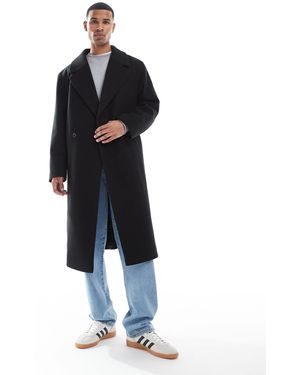 ASOS – longline-mantel - Blau