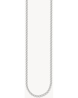 Thomas Sabo Round Belcher Chain - White