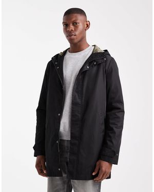 Threadbare – parkajacke - Schwarz