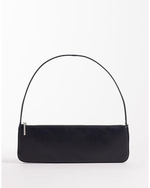 Mango Borsa Da Spalla Classica Nera - Blu