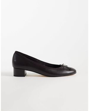 Tony Bianco Maddi Low Heel Ballet Flats - White