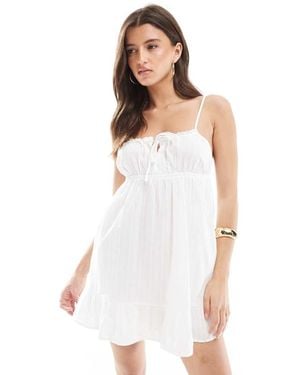 Cotton On Serena Mini Sundress - White